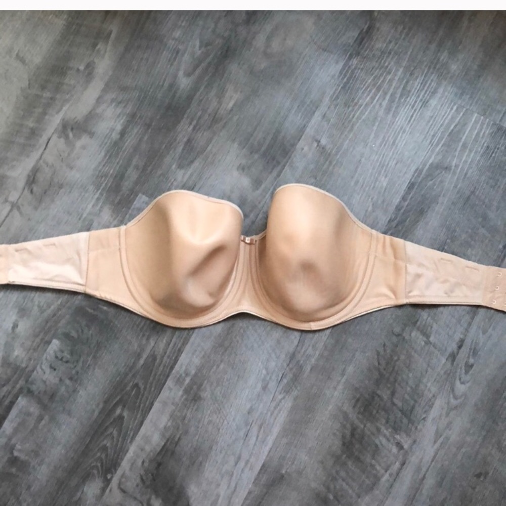 Fantasies strapless bra - nude US34G/UK 34F